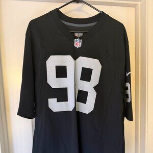 Nike Maxx Crosby #98 Oakland/ Las Vegas Raiders Jersey (L) Authentic